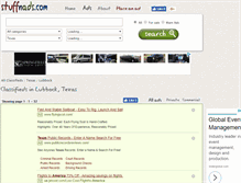 Tablet Screenshot of lubbock.stuffnads.com